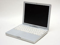 The second-generation iBook (12.1 in)