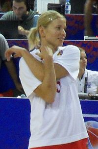 Ivana Večeřová, avec la sélection de République tchèque, en 2010