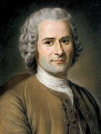 Pastel de Maurice Quentin de La Tour, Jean-Jacques Rousseau, en 1753, (alors âgé de 41 ans) 