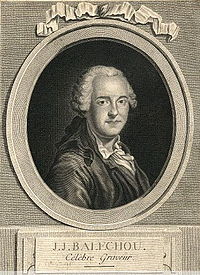 Portrait de Jean-Joseph Balechou, par Louis-Jacques Cathelin