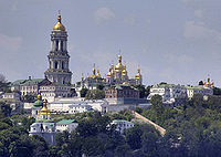 General view of the Kiev Pecherska Lavra.