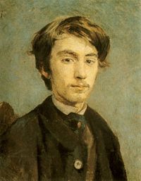 Portrait d'Émile Bernard par Henri de Toulouse-Lautrec, 1886