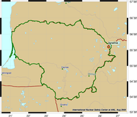 Lithuania Nuclear power plants map.png
