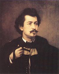 Viktor Madarász, autoportrait (1863)