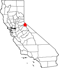 Comté d'Alpine dans l'État de Californie