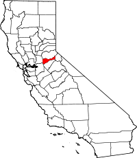 Comté d'Amador dans l'état de Californie
