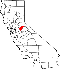 Comté de Calaveras dans l'état de Californie