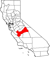 Comté de Fresno dans l'état de Californie