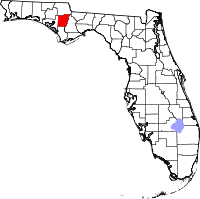 Comté de Calhoun dans l'État de Floride