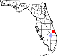 Comté de Saint Lucie dans l'État de Floride