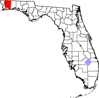 Comté de Santa Rosa dans l'état de Floride