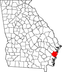 Map of Georgia highlighting McIntosh County.svg