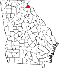 Map of Georgia highlighting Stephens County.svg