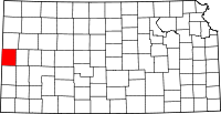 Map of Kansas highlighting Greeley County.svg