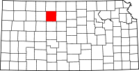 Map of Kansas highlighting Rooks County.svg