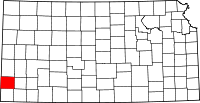 Map of Kansas highlighting Stanton County.svg