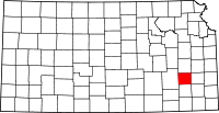 Map of Kansas highlighting Woodson County.svg