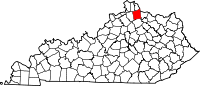 Map of Kentucky highlighting Pendleton County.svg