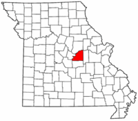 Map of Missouri highlighting Osage County.png
