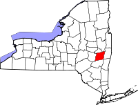 Comté d'Albany dans l'État de New York