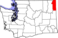 Comté de Pend Oreille dans l'état de Washington