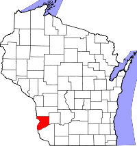 Comté de Crawford dans l'État du Wisconsin