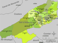 Communes du Vall d'Albaida