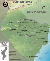 Communes de la Vega Baja del Segura