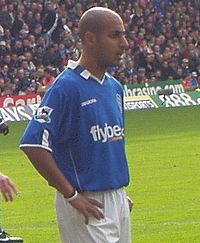 Nafti en 2005 avec Birmingham City