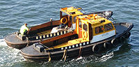 Deux bateaux de lamanage de Rotterdam