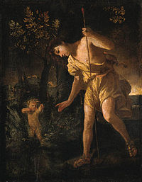 Narcisse et Cupidon - Poussin.jpg