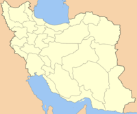 Localisation d'Abadan.