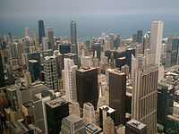 North View from the skydeck of Sears Tower.JPG