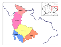 Districts of Olomouc