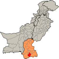 Pakistan - Sindh - Badin district.svg