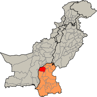Pakistan - Sindh - Larkana district.svg
