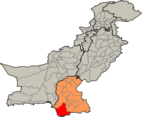 Pakistan - Sindh - Thatta district.svg
