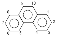 Structure du phénanthrène