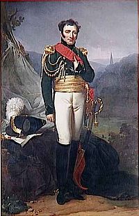 Le Comte de Suzannet, peinture de Jean-Baptiste Mauzaisse.