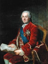 Louis de France, Dauphin par Anne Baptiste Nivelon (1764)Versailles, Musée national du Château et des Trianons