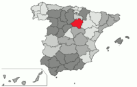Localisation de la Province de Soria