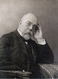 Portrait de Robert Koch (1843-1910).