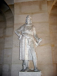 Statue de Robert d'Artois à Versailles