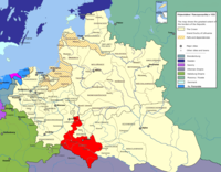 Carte de Palatinatus russiae