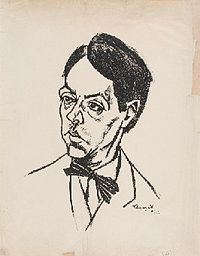 Portrait de Sándor Márai par Lajos Tihanyi, 1924