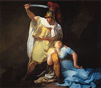 Sabatelli - Rhadamistus killing Zenobia 1803.jpg