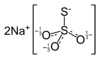 Thiosulfate de sodium
