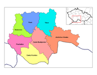 Districts of South Bohemia