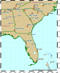 Southeast USA Nuclear power plants map.png