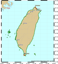 Taiwan Nuclear power plants map.png